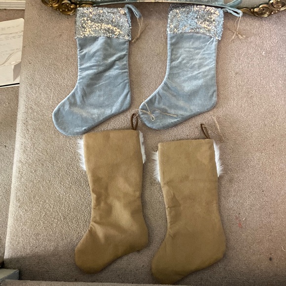 6 Christmas stockings - Picture 2 of 3